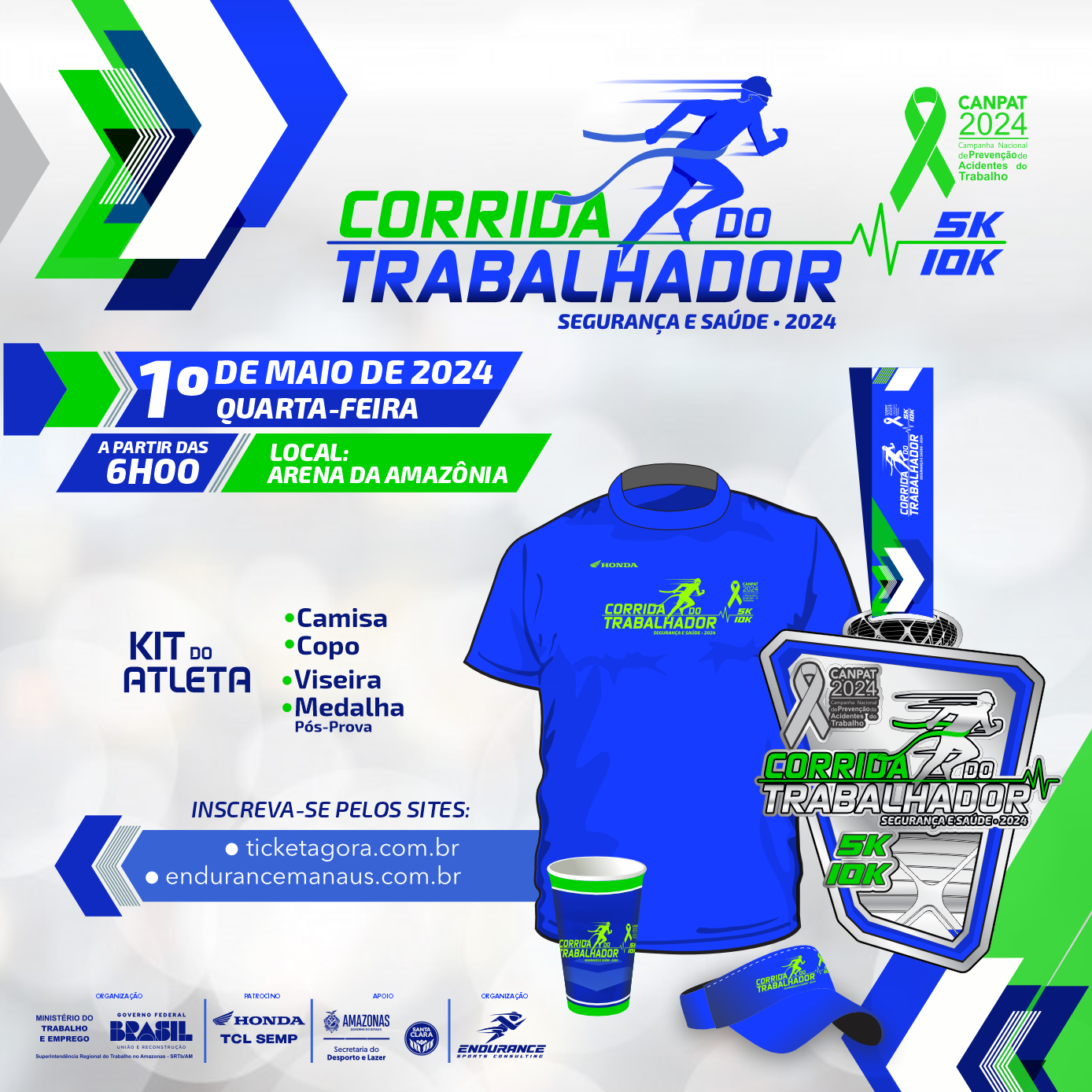 Corrida do Trabalhador Manaus 2024