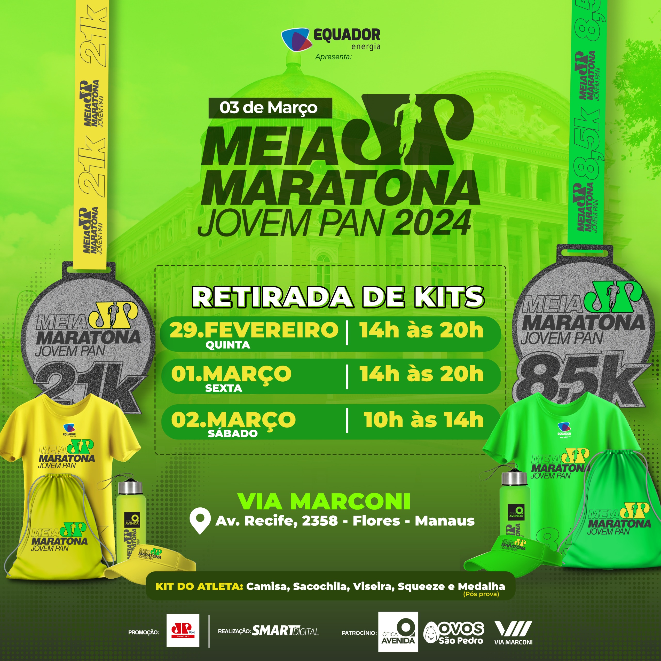 Meia Maratona Jovem Pan Manaus 2023